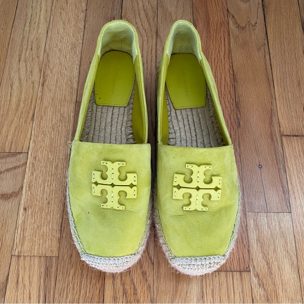 Tory Burch Everly Suede Platform Espadrille